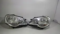 VW Polo IV 9N FL Scheinwerfer Set links rechts EU OEM 129846780236