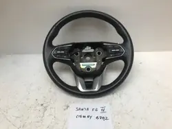Volante de Couro OEM HYUNDAI SANTA FE IV Castanho Escuro