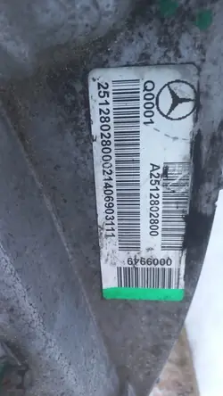 Vaihteiston vähennin Mercedes W166 W292