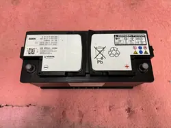 BMW 7604806 AGM Batterie 12V 105Ah 950A Gebraucht