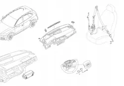 BMW GT F34 etulasi OEM ATATEILE SZYBA-4999