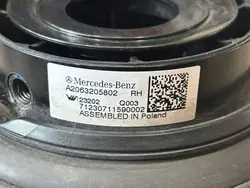 Coussin gonflable arrière droit OEM A2063205802 Mercedes-Benz