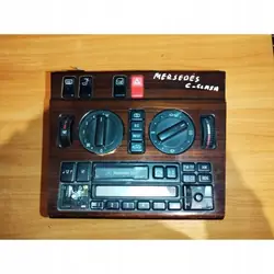 Rádio com painel AC OEM 0038203186 para Mercedes W124/W140