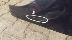 Fram vänster skärm Renault Megane III