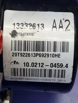 Pompe ABS Opel Astra J OEM 10021204594 Occasion