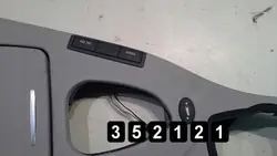 BMW Versnellingspookomlijsting OEM AM-352121 - Gebruikt