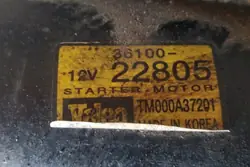 Avviatore HYUNDAI MATRIX (FC) 1.6L benzina 2004