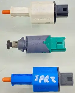 RENAULT MEGANE SCENIC III Kupplungspedal Stoppsensor Set