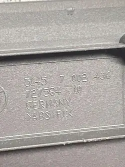 Grelhas de painel OEM 7002436 para BMW Série 7