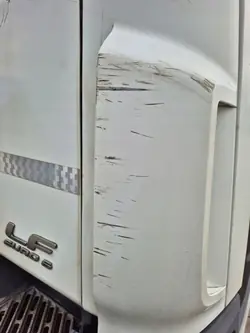 DAF LF Euro 6 Kabineneckleiste OEM 246 - Weiß