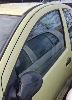 CITROEN C2 SZYBA DRZWI LEWY PRZÓD KIEROWCY OEM