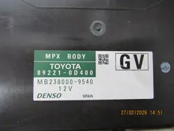 Komfortmodul OEM 89221-0D400 för Yaris III Lift