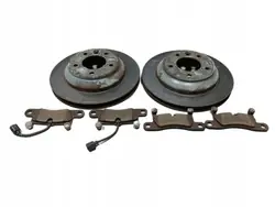OEM Tarcze Hamulcowe Tył Klocki Porsche Cayenne II 3.0 TDI ZESTAW