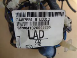 Opel Astra III Farmari takaluukun johtosarja OEM 24467691