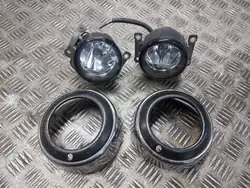 Halógeno Esquerdo + Direito + Molduras Outlander II Lift 8321A289 8321A290