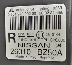 Réflecteur droit Nissan NV400 Interstar II 2010-2024 OEM