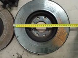 CR3107 Jarrulevyt & Palat Etu 280mm 4 Ruuvia