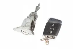 Used Door Lock Cylinder with Key VW Passat B8
