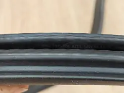 OEM 7381326 Bakdörrtätning höger/vänster BMW G30 Sedan