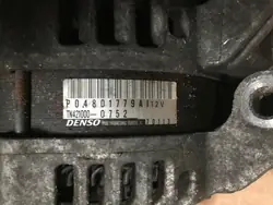 Alternateur Dodge Durango 3.6 OEM P04801779AI