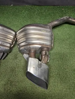 Ljuddämpare Porsche OE OEM 971253351/2 Vänster & Höger