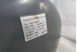 Depósito de aire DAF 25L para XF 106 6x2 - OEM DAF