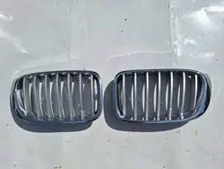 BMW X3 F25 Grill Right Left Center Chrome Satin OEM