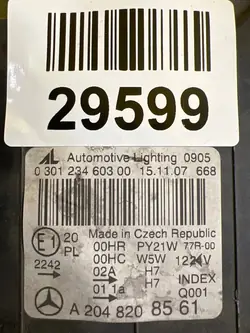 Phare Droit Mercedes Classe C W204 A2048208561