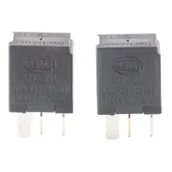 Mercedes W176 W204 W246 Rela 4-Pin Musta Hella SET X2 A0009827723