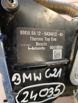 Chauffage auxiliaire Webasto BMW G20 G21 OEM 5A3A012