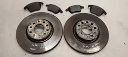 EO-0044932 Fram Bromsskivor & Belägg för VW Passat B6