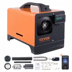 Vevor 8kW 12V Bluetooth diesellämmitin ZCJRQWS12V8KW52EEV9
