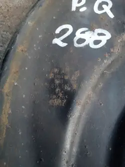 Bakre bromsskiva OEM 8E0615612Q för Audi A4 B7