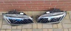 SKODA SUPERB III Bi-Xenon LED Scheinwerfer Links Rechts