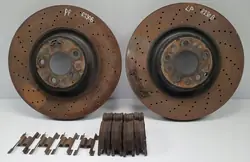 Remschijven + Remblokken Voor Mercedes SL 55 R230 AMG A2304210712