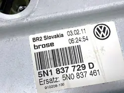 OEM 5N1837729D Régulateur Vitre Gauche Avant VW Tiguan