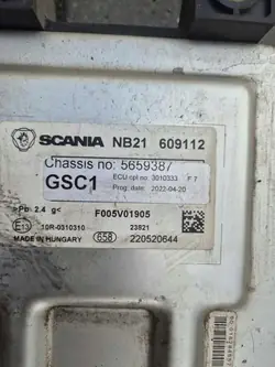 Controlador Scania GSC1 OEM 3010333 - Usado