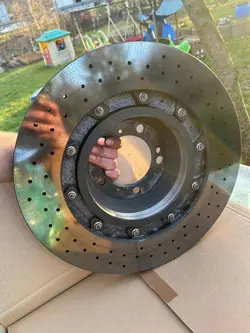 Disque céramique Porsche 911 992 Turbo arrière gauche 992615601M
