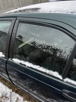 Bakdörr Ruta Vänster 5D OEM CIVIC VI 6 HB 95-