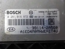Unidade Controle Kia OEM 0281016872 39114-2A560 Usado