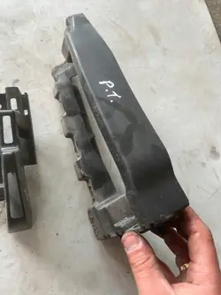 PEUGEOT PARTNER III IV 19- Halterung Stoßstange hinten rechts OEM 9816808680