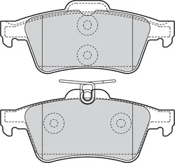 Plaquettes de Frein Arrière VALEO - 598783