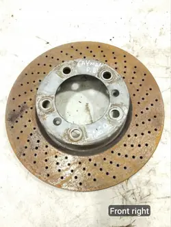 Disco de travão dianteiro Porsche OE 231680 - Usado