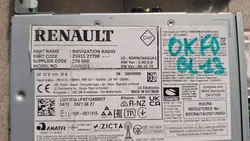 Radio Nav Enhet OEM 259152779R för Renault Megane V