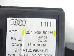 Mécanisme de fenêtre avant gauche Audi A4 B7 2.0 TDI