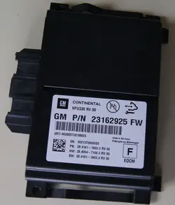 Module de régulateur de vitesse OEM 23162925 Cadillac/Chevrolet