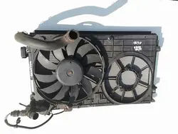 SEAT LEON II ALTEA TOLEDO Vattensradiator Fläkt 1.6 BSE