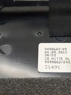 Prise d'air console BMW IX I20 OEM 9490662 Occasion