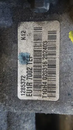 Boîte de vitesses manuelle Volvo EU1R-7002-TEF