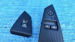 Set di pannelli interruttori finestrini BMW E63 UK
